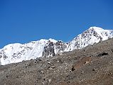 20 Risum and Yebokangjiat Close Up As Trek Nears Shishapangma Advanced Base Camp